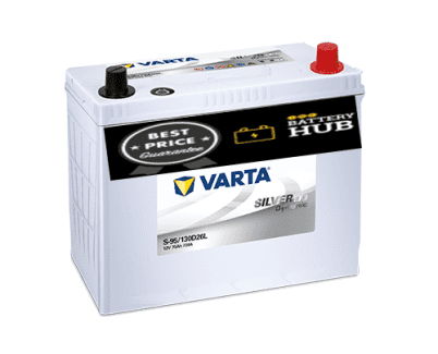 Type 012 Varta C30 Silver Dynamic Car Battery 12V 54Ah (Varta DIN: 554 400  053)