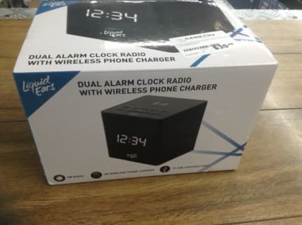 Liquid Ears Wireless DAB + Dual Alarm Clock Radio