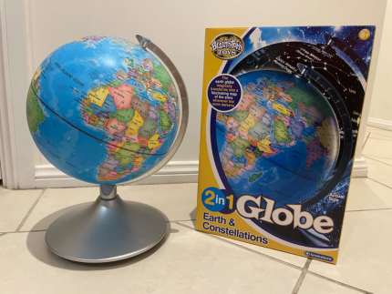 Brainstorm Toys 2 in 1 Globe: Earth & Constellations 22.8cm globe