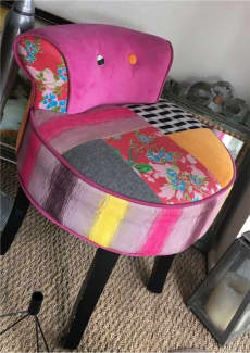 Nick scali patchwork online chair