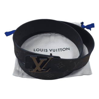 Louis Vuitton LV Slim Bracelet Monogram Eclipse Black in Coated