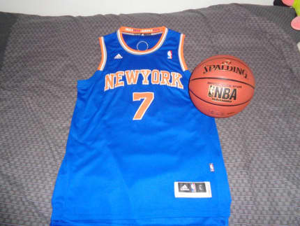 Carmelo Anthony NEW YORK KNICKS ORANGE ADIDAS JERSEY Youth Size 16