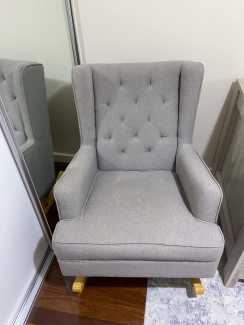 4baby elle glider chair grey