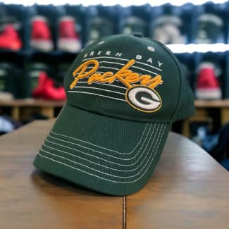 Green Bay Packers Hat Reebok Fitted Small Medium Cap NFL Onfield Football  Green