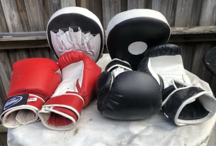 crane boxing gloves