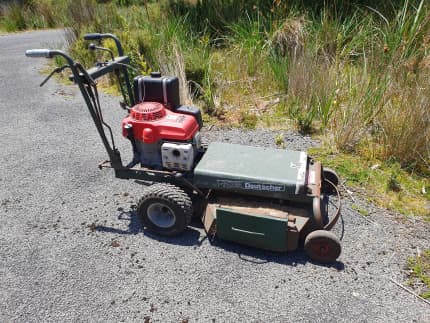 How to Backlap a Cylinder/Reel Mower at home - Scott Bonnar / Rover  backlapping 