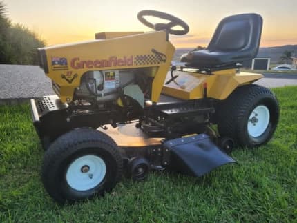 Greenfield ride on mower deals for sale