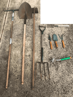 Second hand garden tools sales