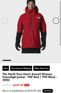 north face jacket Clothing Jewellery Gumtree Australia Free Local Classifieds