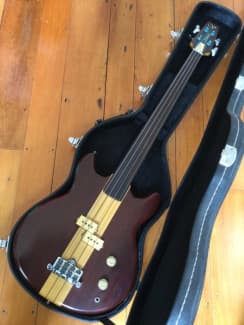 fretless bass guitar for sale