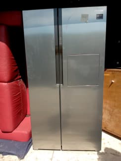 samsung srs606dhls 607l side by side fridge