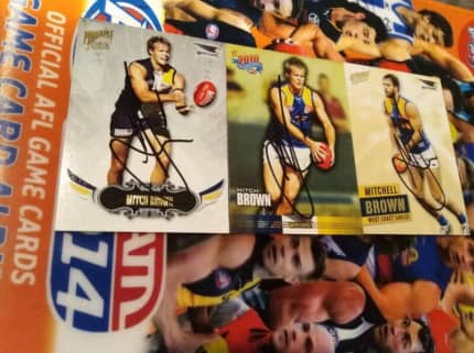 Ross Glendinning Autographed West Coast Eagles Puma Australian Jersey Tank  3XL