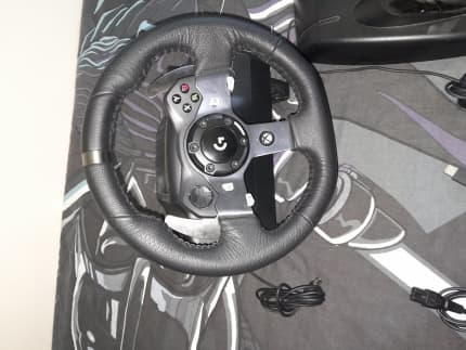 Buy the Xbox 360 Wireless Force Feedback Steering Wheel w/Pedals Untested  For Parts/Repair