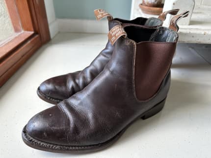 RM Williams Boots Size RM11 Brown Suede Boots Craftsman Boot 