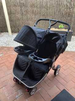 graco stadium duo tandem pushchair car seat