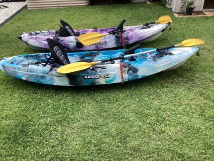 Kayaks2Fish Triton Bora Bora 3.7M Tandem Double Fishing Family