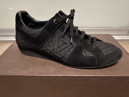 Louis Vuitton Men's Ollie Richelieu Sneakers Fabric and Suede - ShopStyle