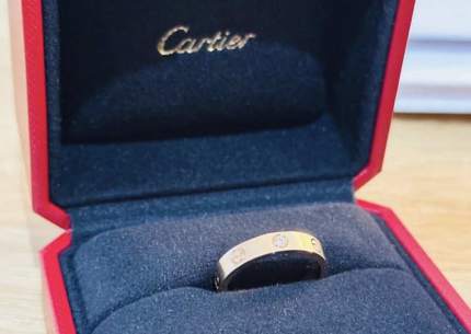 Second hand on sale cartier ring