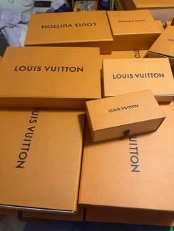 Louis Vuitton Empty Storage Shipping Box and Perfume Cologne box