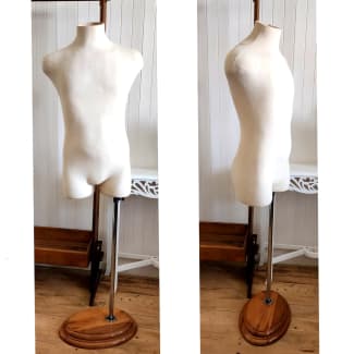 Male Torso Mannequin With Stand