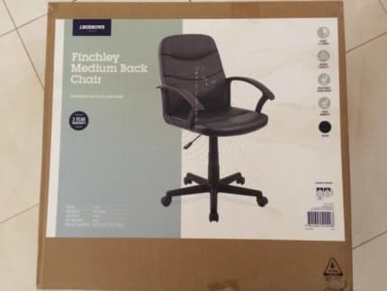 Finchley medium back chair outlet black