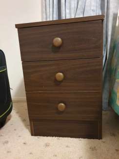 wooden bedside tables gumtree