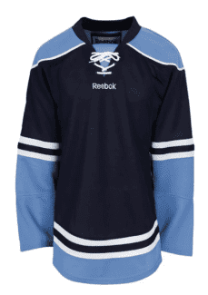 Used White Reebok Panthers Hockey Jersey