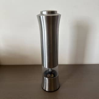 Perfex Adjustable Pepper Grinder Mill, Made in France, High-Carbon Steel  Mechanism, 4.5-Inches, Silver