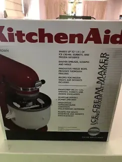 Buy KITCHENAID Ice Cream Maker (1.9L, White) KICA0WH at Best price