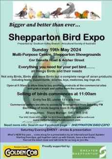 Shepparton Bird Expo/ Sale