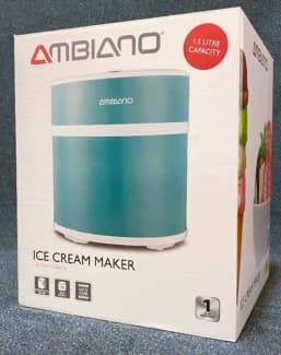 Ambiano ice cream maker best sale recipe book