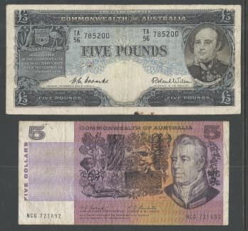 australian pound notes, Antiques, Art & Collectables