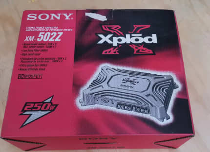 Sony XM-504Z 4-Channel Car Amp for sale online