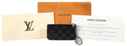 Louis Vuitton [N60155] Pochette Cle Key Pouch Damier Graphite