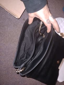 Kardashian Kollection black and gold purse New with tags