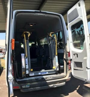 Used Power Lift Mobility Classified for Sale on a 2015 Mercedes benz  Sprinter Passenger Van