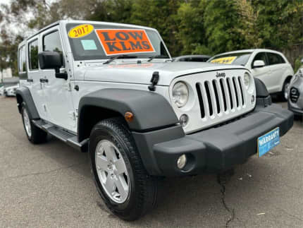 2017 Jeep Wrangler Unlimited JK MY17 Sport (4x4) White 5 Speed Automatic  Softtop | Cars, Vans & Utes | Gumtree Australia Strathfield Area - Homebush  | 1302795774