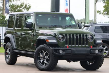 2023 Jeep Wrangler JL MY23 Unlimited Rubicon Pgg-Sarge Green 8 Speed  Automatic Hardtop | Cars, Vans & Utes | Gumtree Australia Penrith Area -  Penrith | 1307635602
