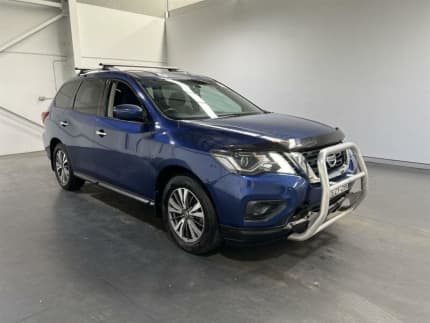 2017 Nissan Pathfinder R52 MY17 Series 2 ST (4x2) Blue Continuous