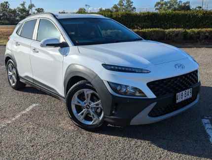 2021 Hyundai Kona Os.v4 MY21 Active 2WD White 8 Speed Constant Variable Wagon Cars Vans Utes Gumtree Australia Townsville City Garbutt 1326916645