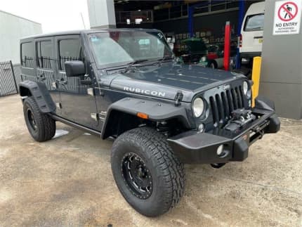 2018 Jeep Wrangler Unlimited JK MY18 Rubicon (4x4) Grey 5 Speed Automatic Softtop