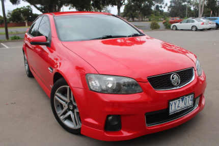 2012 Holden Commodore VE II MY12 SV6 Red 6 Speed Sports Automatic Sedan