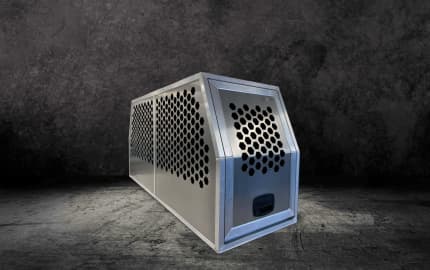 Alloy discount dog cage