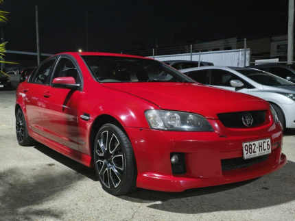 2010 Holden Commodore VE MY10 SV6 Red 6 Speed Sports Automatic Sedan